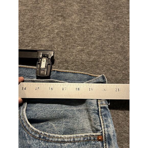 Levi’s 505 Medium Blue Regular Men's Red Tab Straight Jeans Size 40x32 - Picture 2 of 8